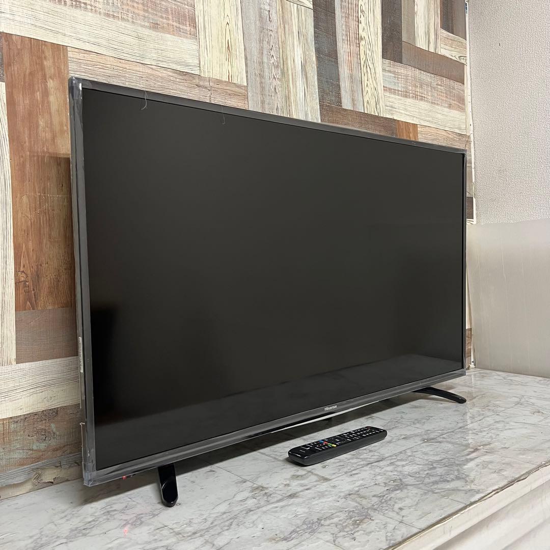 即日受渡❣️全国送料込ハイセンス 43V型 液晶テレビ外付HDD裏番組録画対応