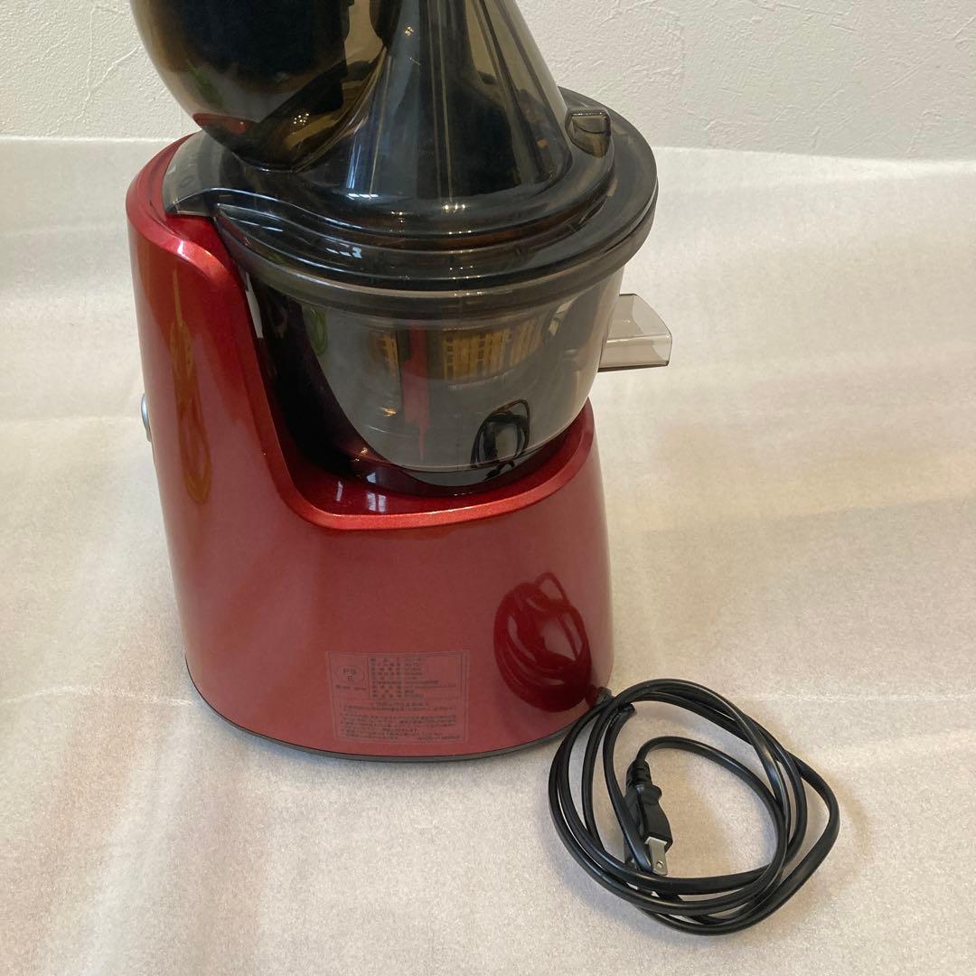 クビンス ホールスロージューサー レッド JSG-721R