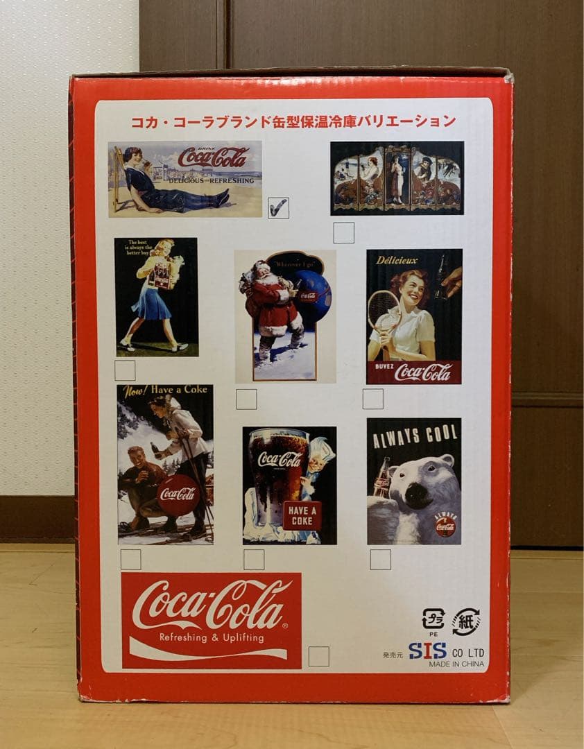 値下げ！希少！コカコーラ Coca Cola 缶型温冷蔵庫　BCR-10C