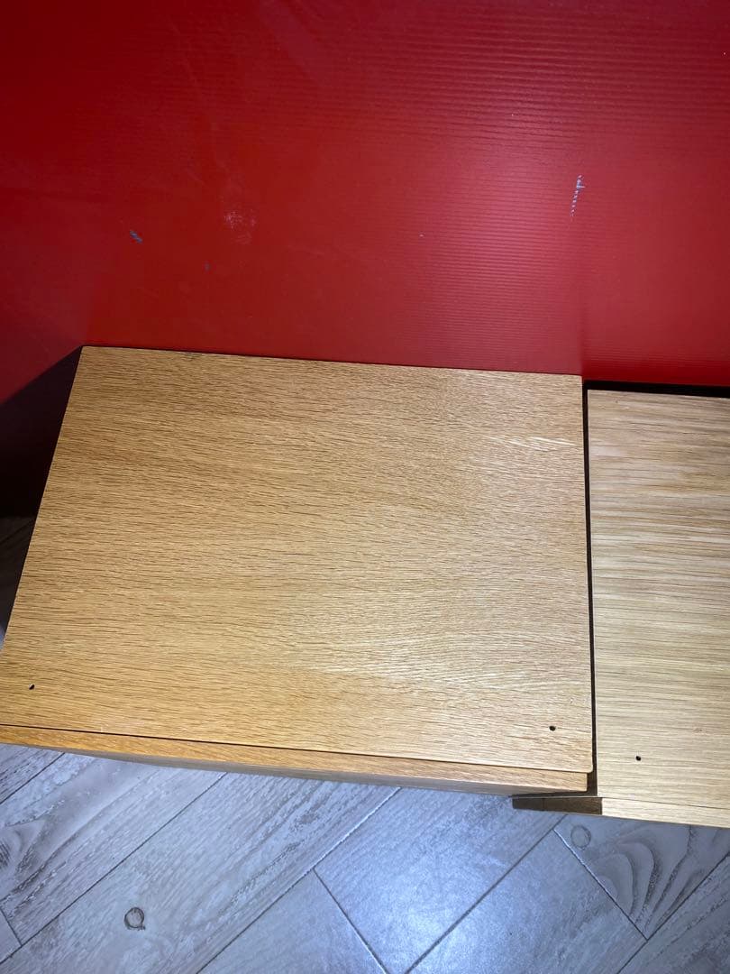 ✨大人気✨無印良品　スタッキングシェルフ用チェスト　オーク　2個セット