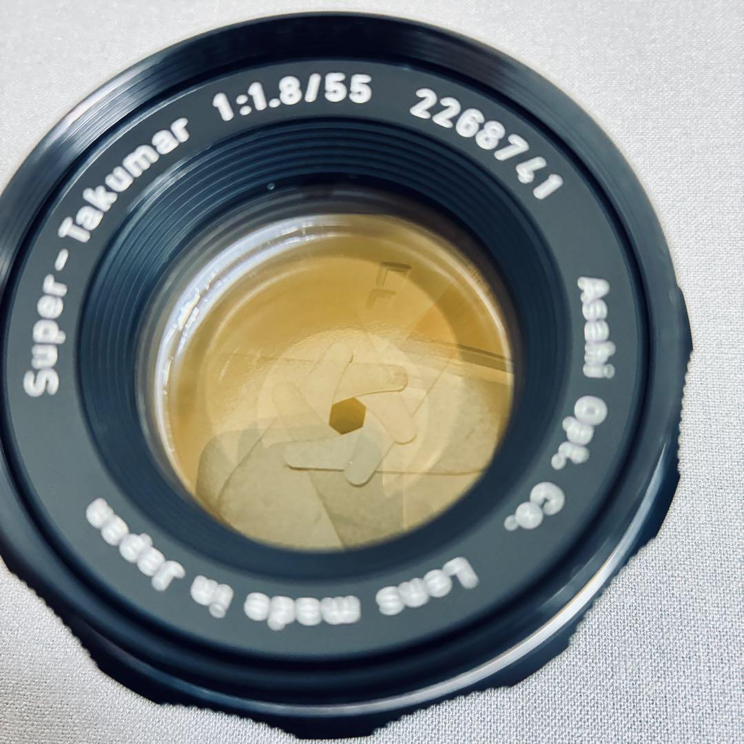 美品　super takumar 55mm f1.8 オールドレンズ
