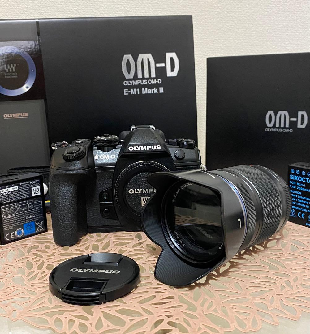 OLYMPUS OM-D E M1 mark Ⅲボディ & 純正レンズ