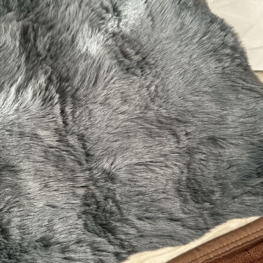 電気毛布❤️190x130cm グレー ふわふわ 手触り抜群 9段階調整 大きい