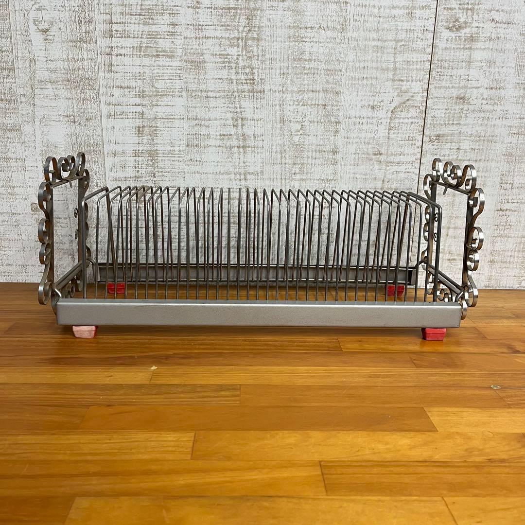 【アンティーク】昭和レトロ NAGAOKA ナガオカ レコードラック 古道具