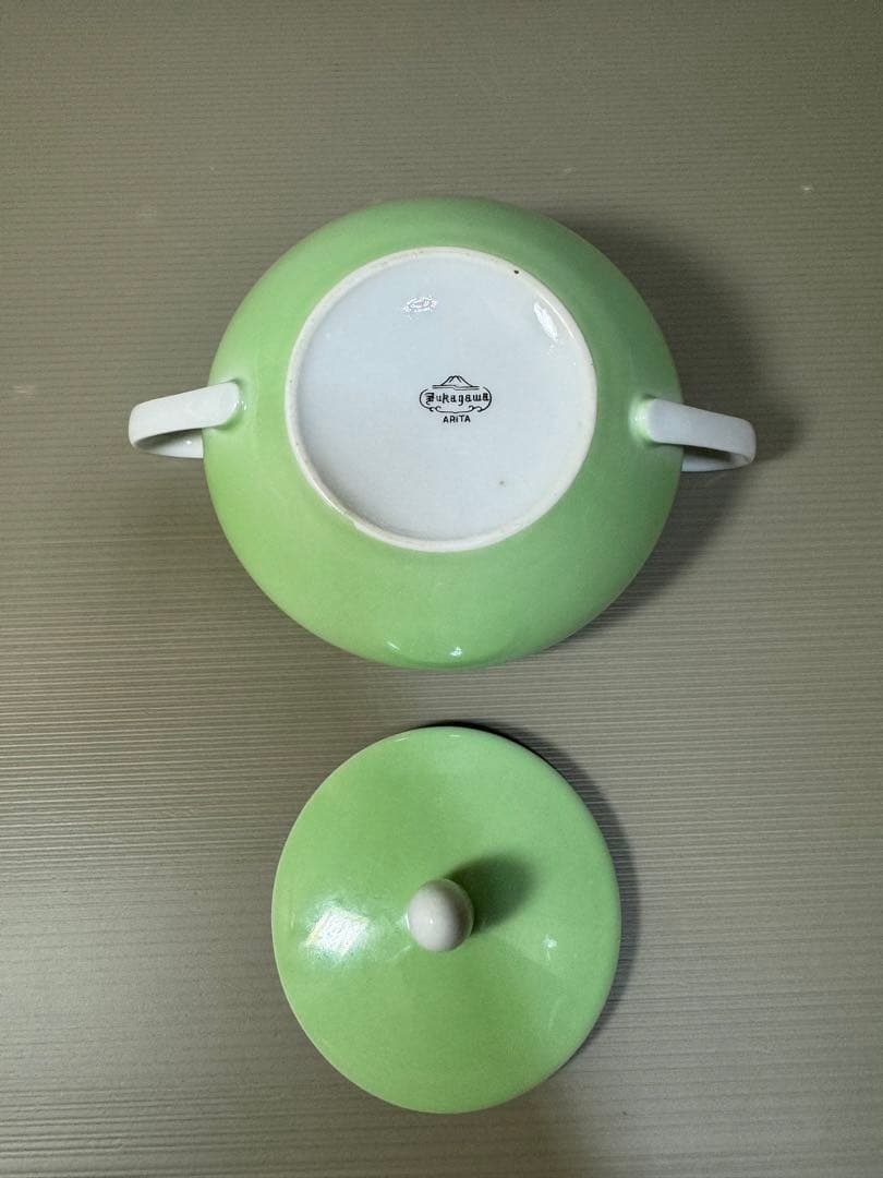 2220  深川製磁　シュガーポット