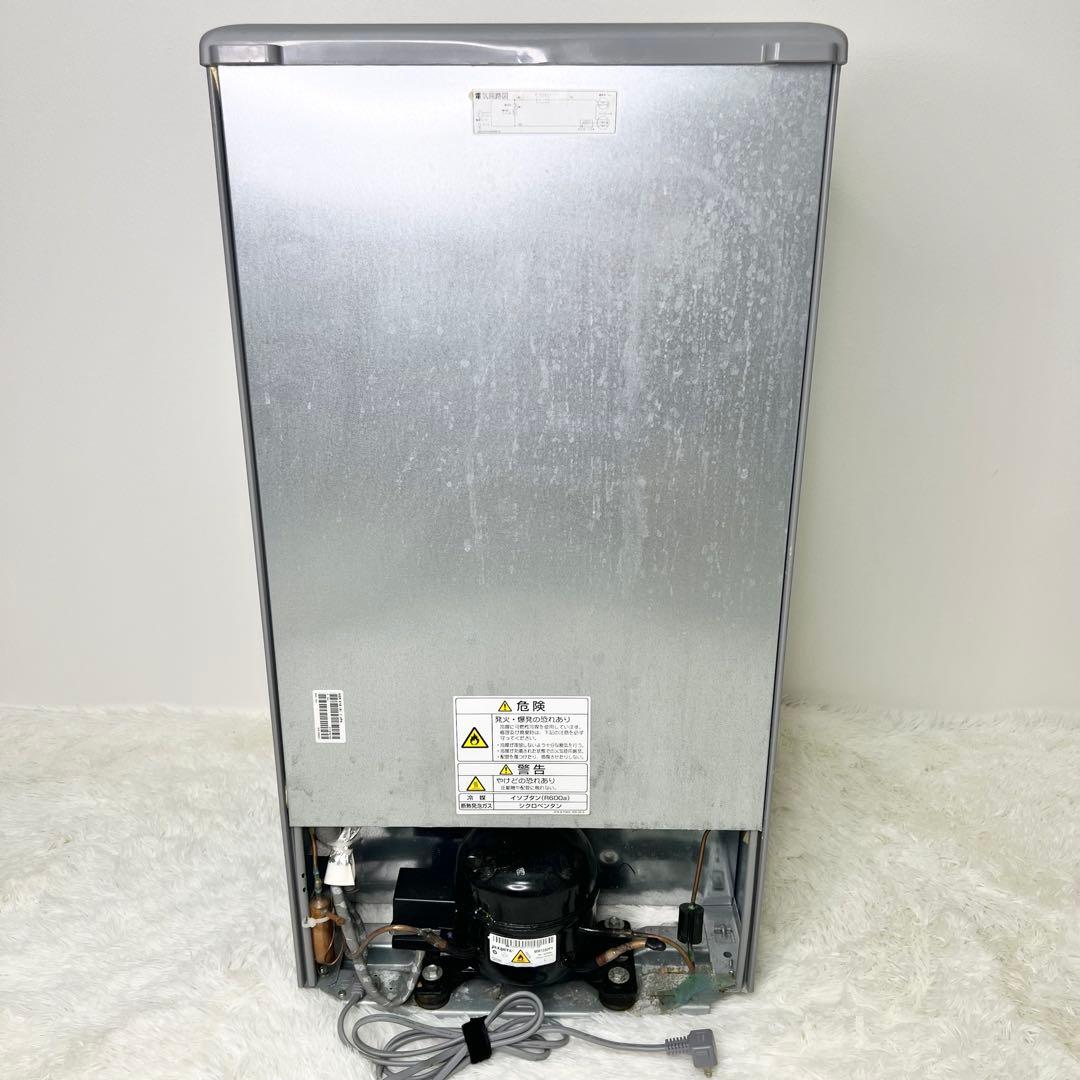 AQR-81E-S 冷蔵庫 メタリックシルバー75L /1ドア /右開き