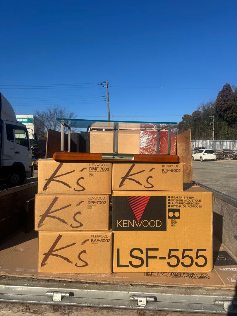 KENWOOD LSF-555 スピーカーセット元箱着き