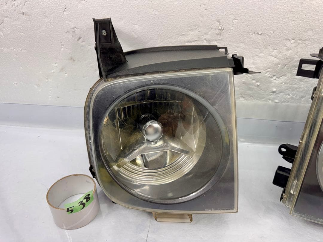 日産 キューブ キュービック ヘッドライト 右左