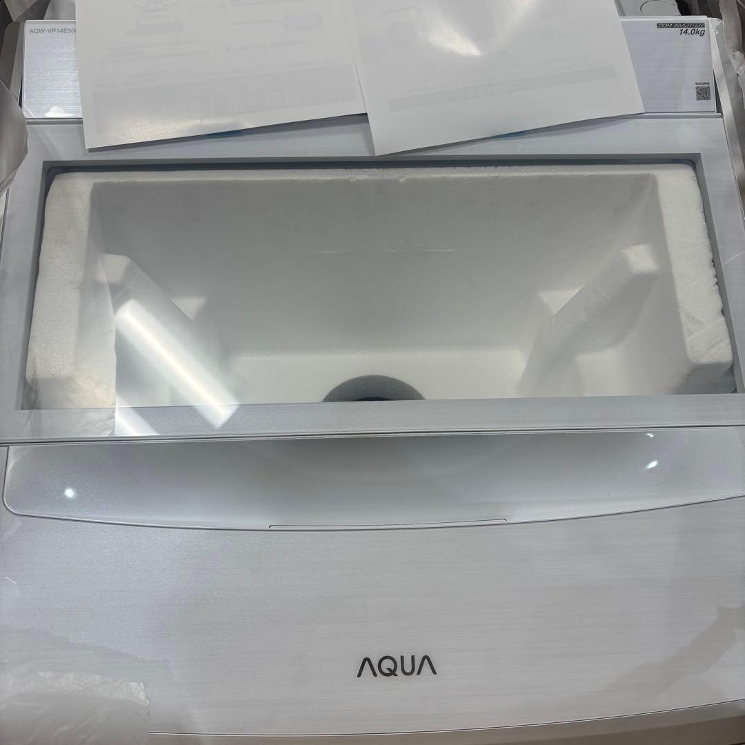 AQUA 洗濯機 AQW-VP14A 2025年製 メーカー再生品 新古品