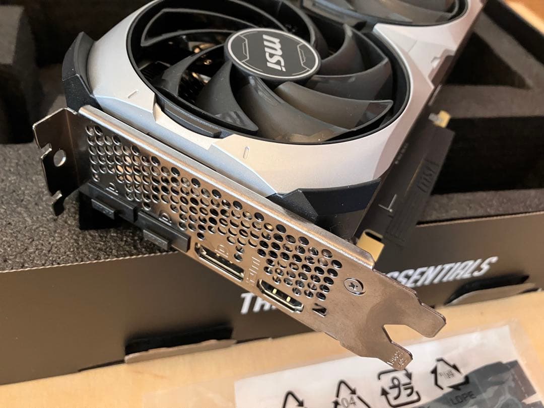 グラフィックボード・グラボ・ビデオカード MSI RTX 4070 Ti SUPER 16GB VENTUS 3X