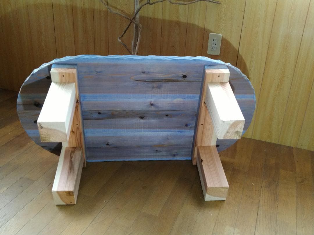 こだわり製作！テーブル・マリンブルー・ハワイアン・ロハス