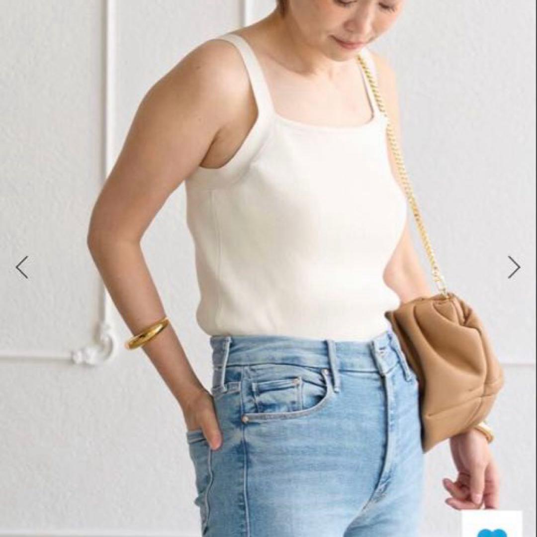 新品タグ付き　Deuxieme Classe Diner B リブ キャミソール