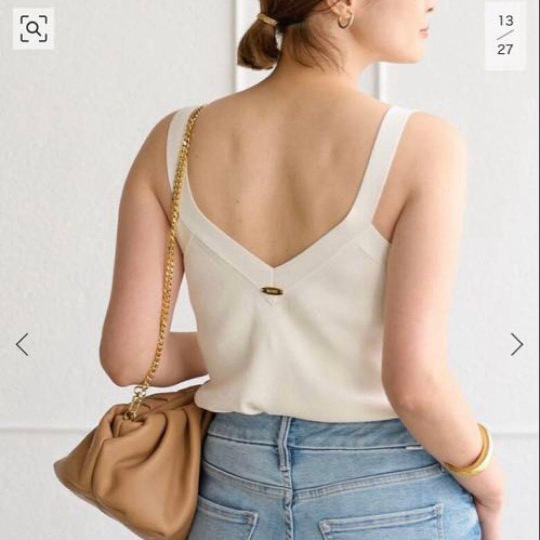 新品タグ付き　Deuxieme Classe Diner B リブ キャミソール