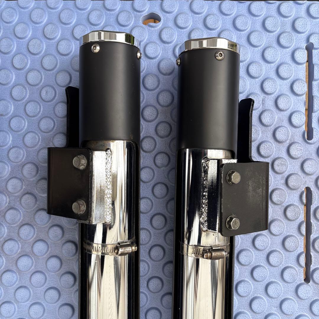 Python ハーレーツーリン　マフラー ブラック　2007年FLTRに装着分