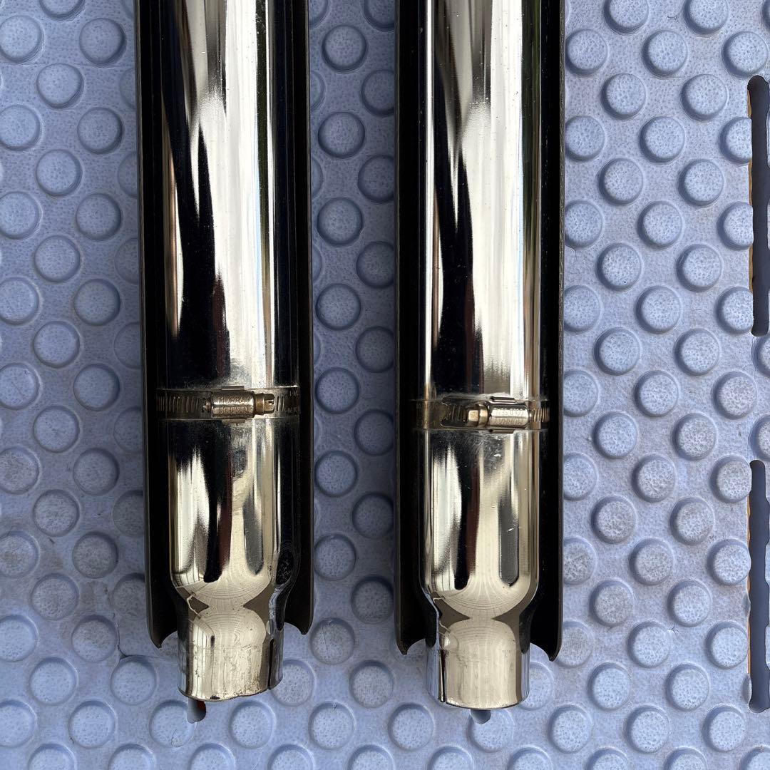 Python ハーレーツーリン　マフラー ブラック　2007年FLTRに装着分