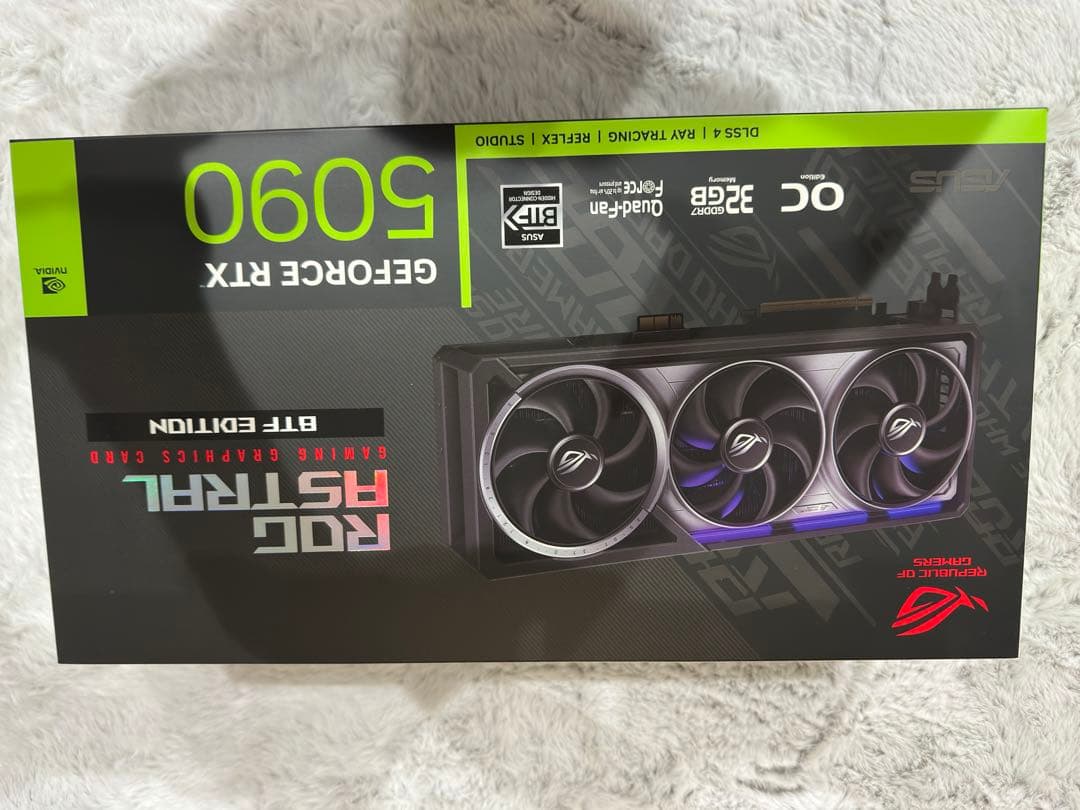 グラフィックボード・グラボ・ビデオカード ROG Astral GeForce RTX 5090 32GB BTF OC