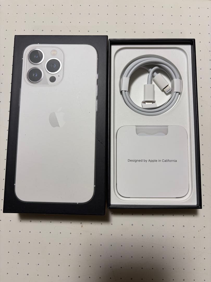 iPhone13 Pro 128GB シルバー SIMフリー バッテリー86%