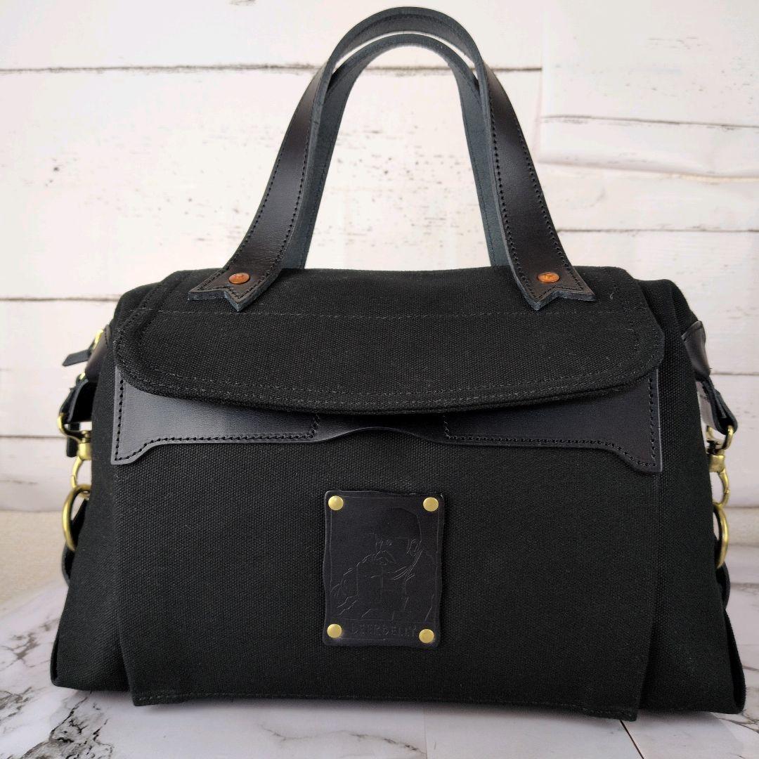 【未使用級】ビアベリー ☆チェルシー ボストンバ ッグ S ブラック2way