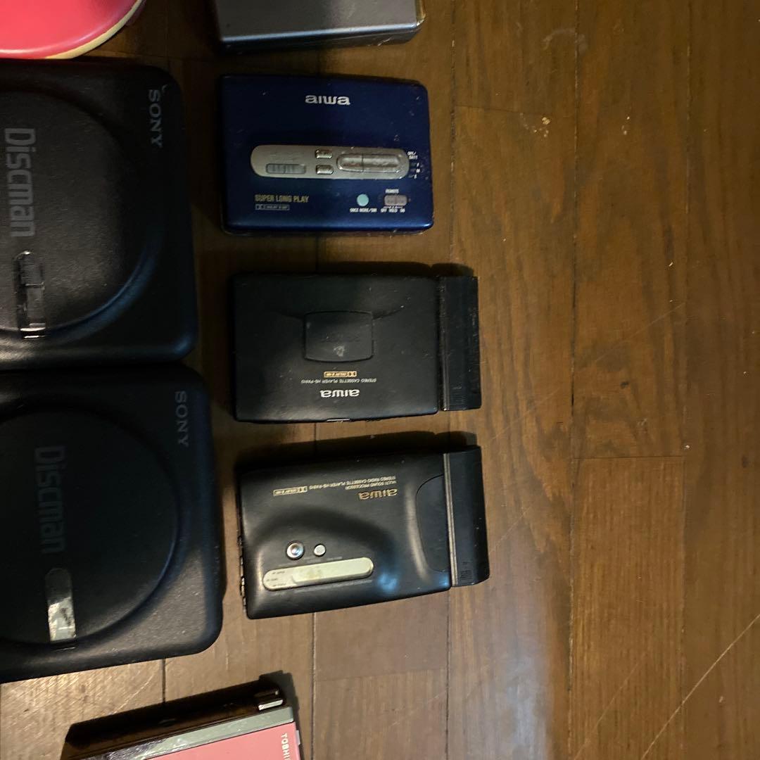 WALKMAN類、東芝walky Panasonic アイワ　ジャンクまとめ