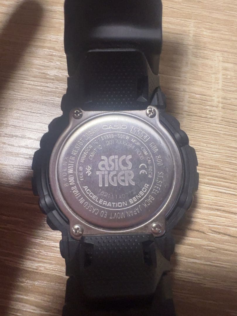 CASIO G-SHOCK アシックスタイガー GBA-800AT