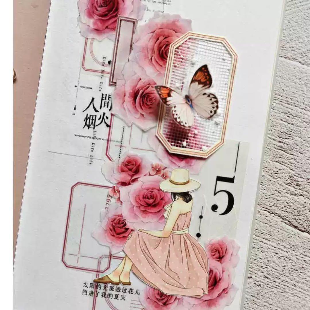 新品　蔓染　PET霧面マスキングテープ　マステ　5m