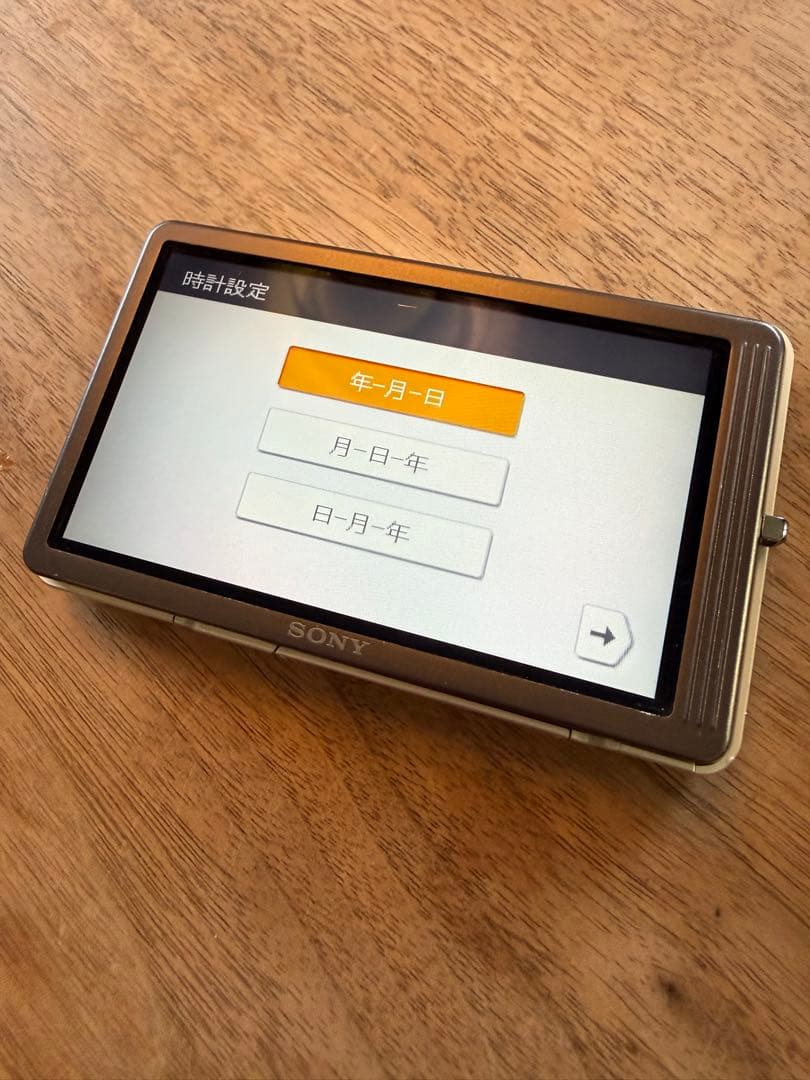 【美品】SONY Cyber-shot DSC-T700 ゴールド 動作確認済