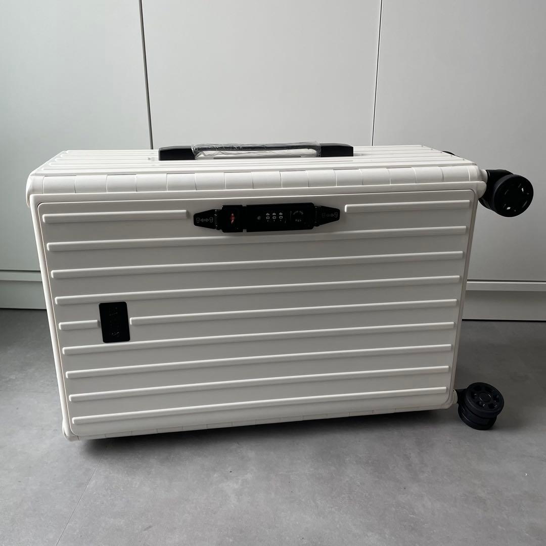 &.FLAT折り畳めるキャリーケース 機内持ち込み可能35Lスーツケースフラット