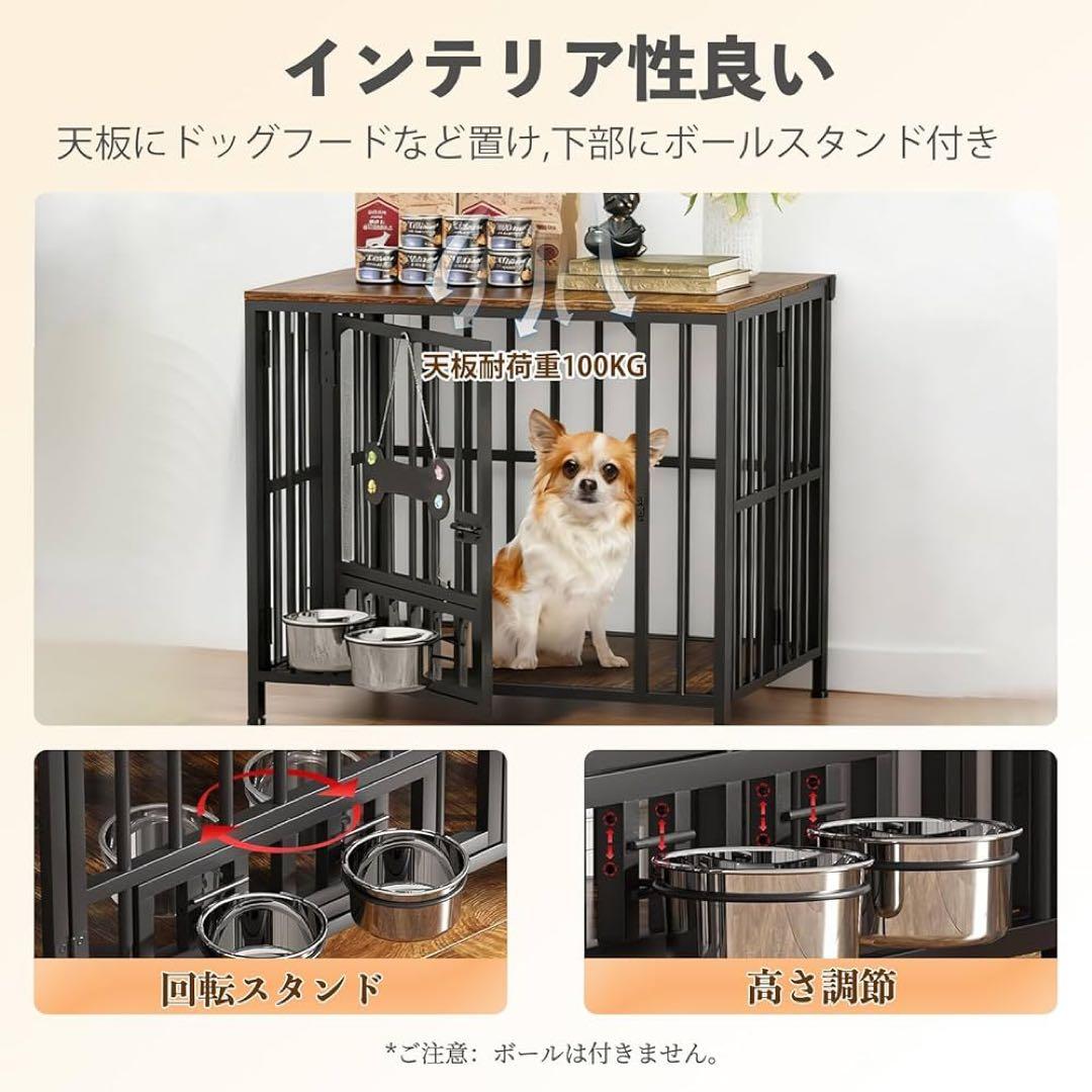 【限定1】犬 ケージ 折りたたみ 屋根付き ペットサークル 持ち運び 犬ケージ