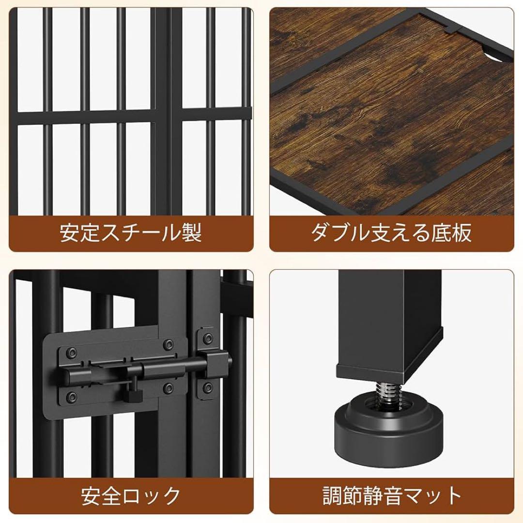 【限定1】犬 ケージ 折りたたみ 屋根付き ペットサークル 持ち運び 犬ケージ