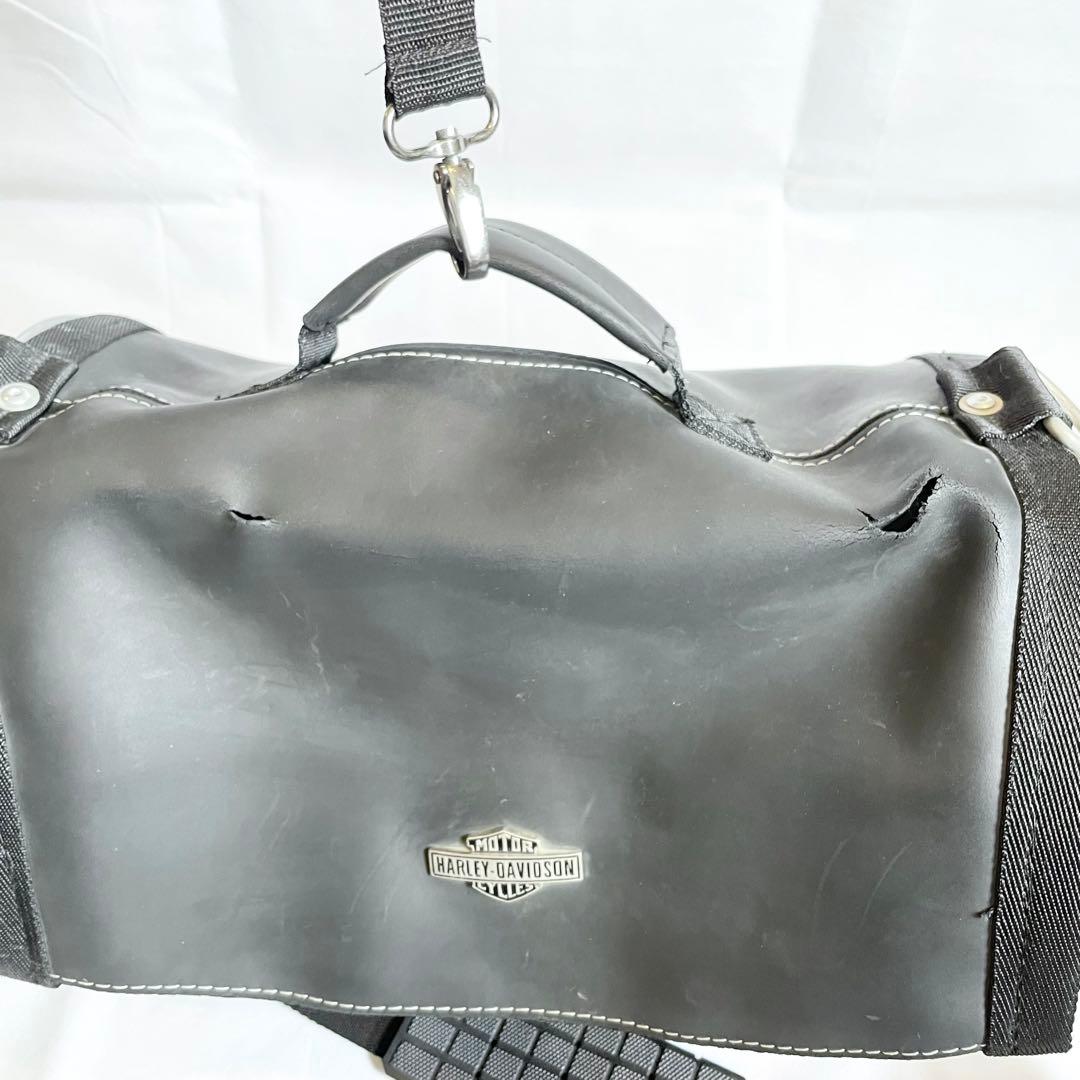 ハーレーダビットソン ツーリングバッグ　ショルダー　サイド　レア　希少