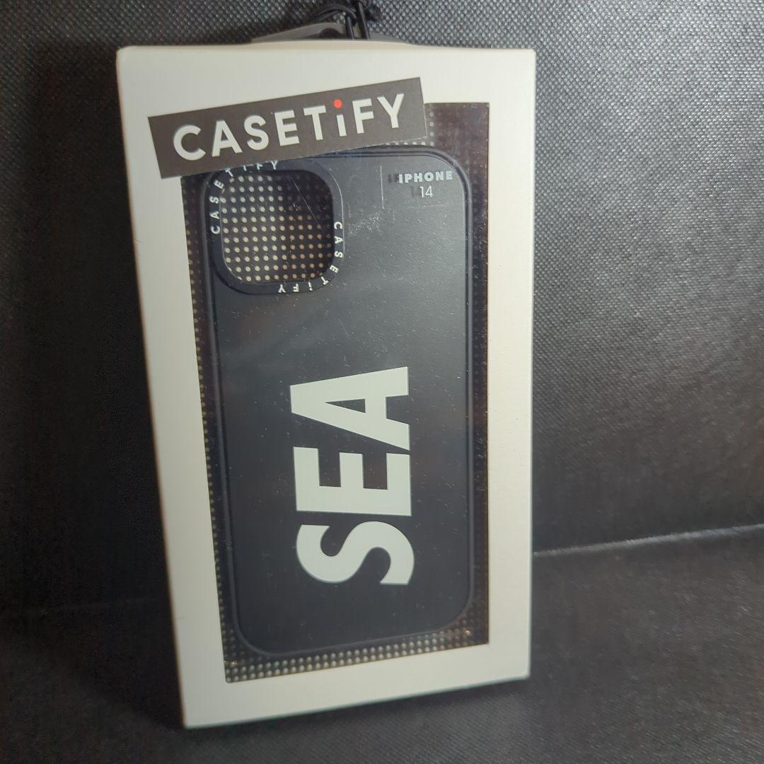 CASETiFY × WIND AND SEA iPhone14 ケースブラック