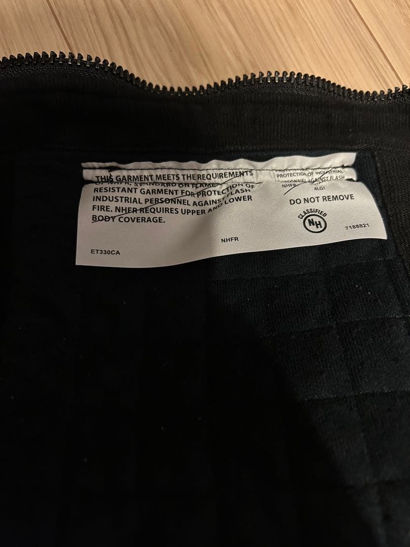 新品 n.hoolywood FR ベスト 24AW 38 ブラック