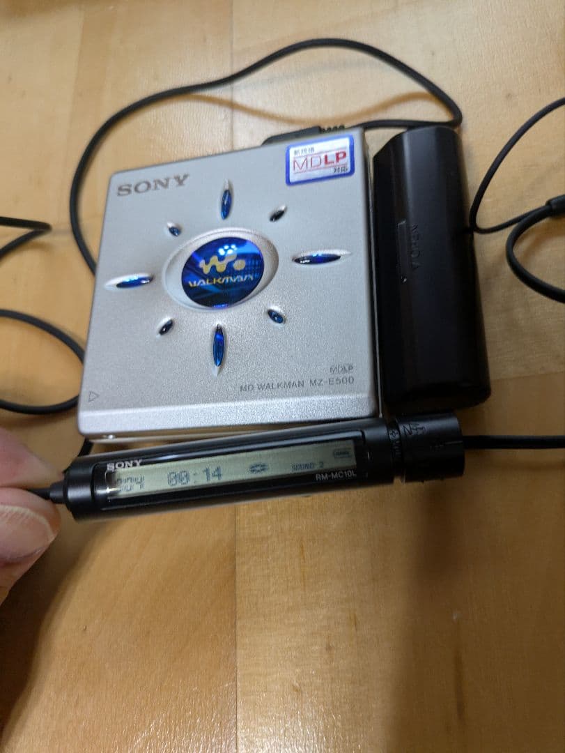 SONY MZ-E500 MDウォークマン　動作確認済み