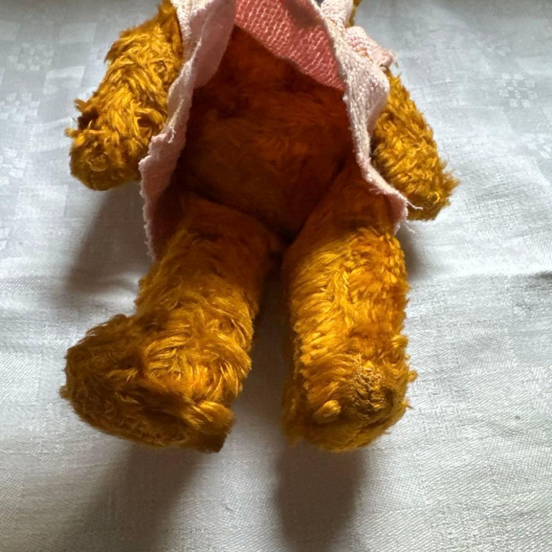 ドイツアンティークベア　ワンピース付き　テディベア　ドイツヴィンテージベア