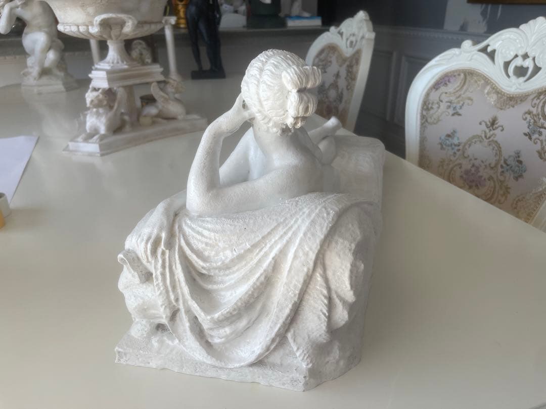 ローマ神話 ナイアド像 statue of a Naiad 58 cm