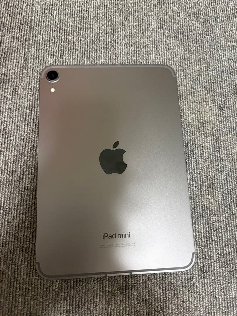 iPad本体 iPad mini(A17 Pro) Wi-Fi+Cellular 128GB