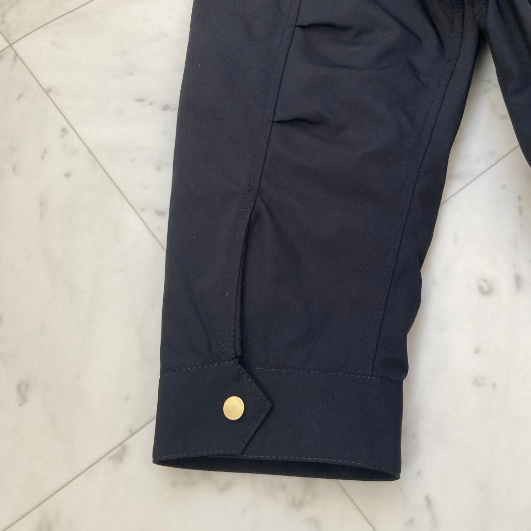 美品　23区　撥水　洗える　モッズコート　マルチウェイアウター　40　ブラック