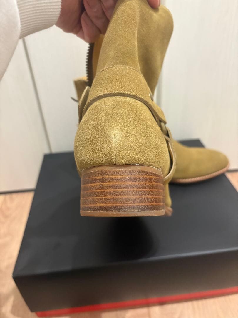 コ*ク様 スウェードサイドゴアブーツ　SAINT LAURENT