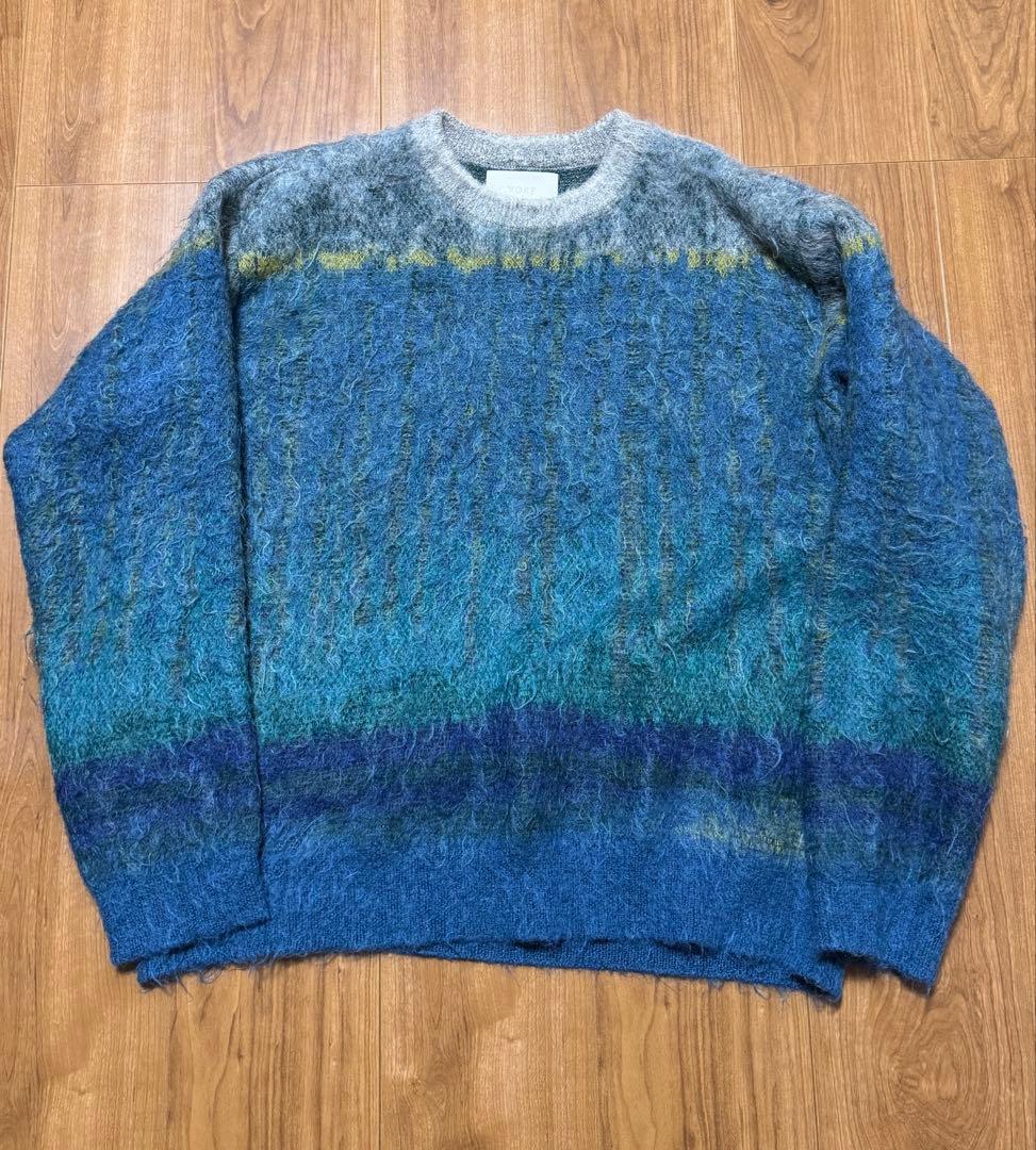 トップス YOKE TREE JACQUARD MOHAIR SWEATER 25ss
