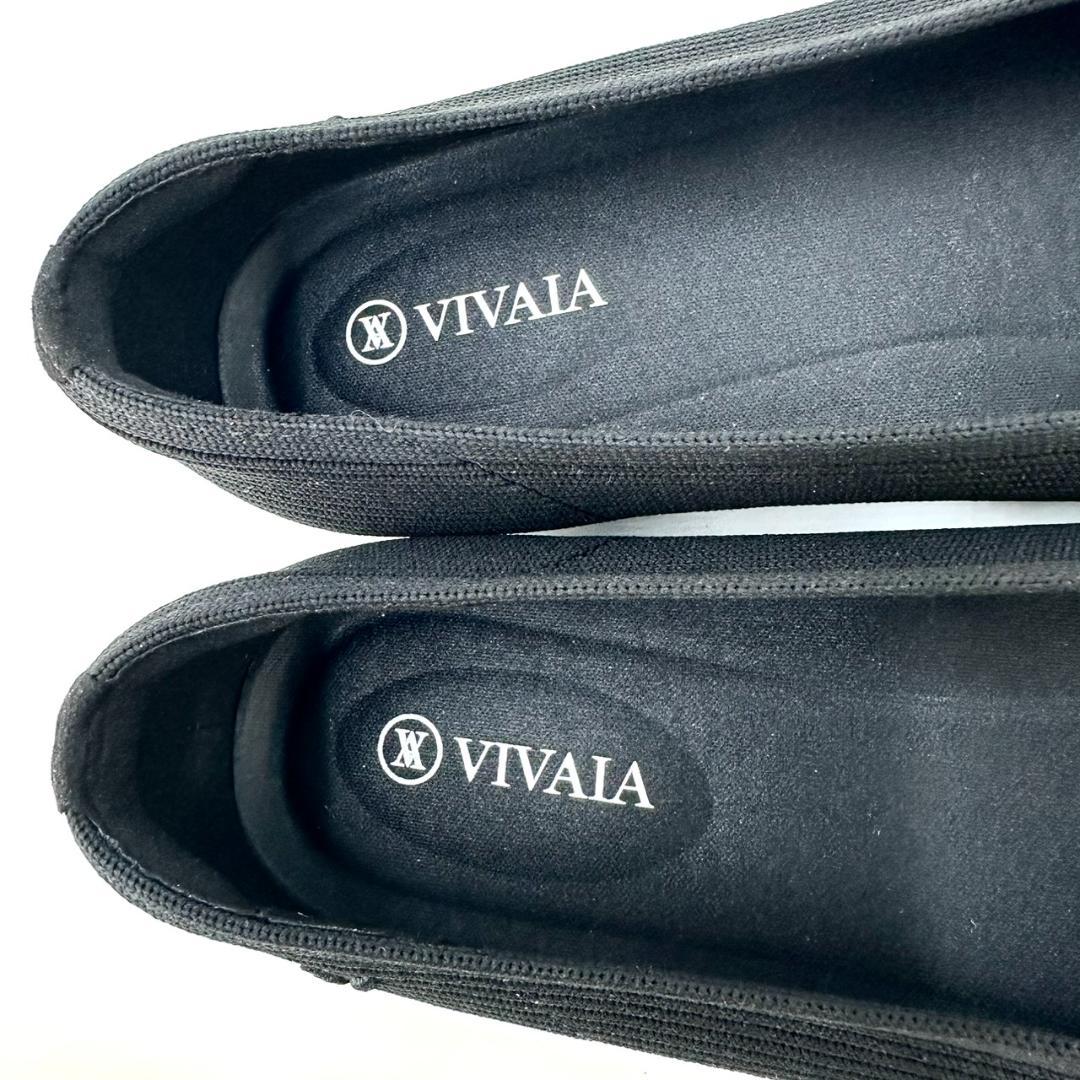 VIVAIA ビバイア フラットシューズ パンプス バレエシューズ スクエアトゥ