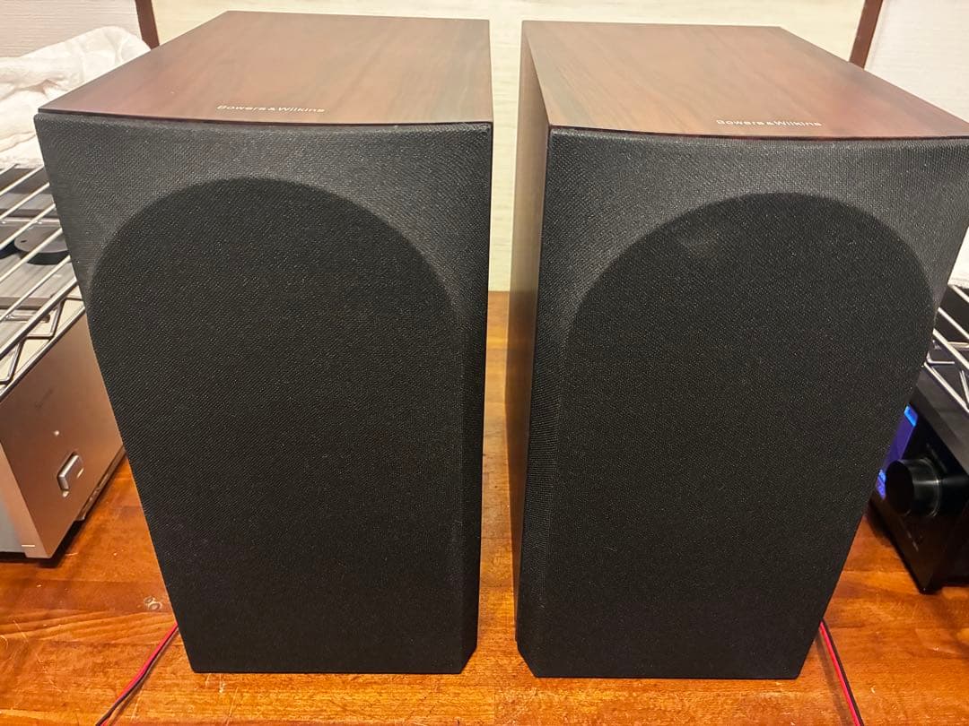 B&W 706S3 モカ色 スピーカー ペア スタンド付き