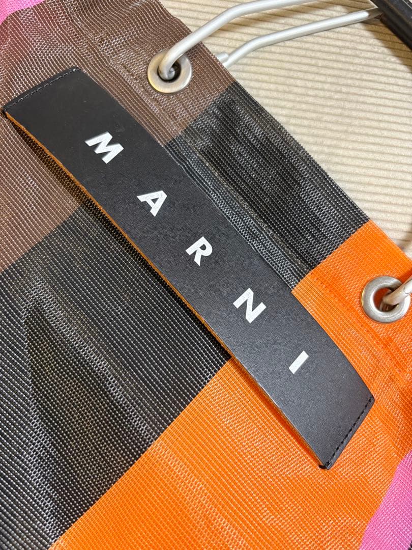 MARNI ストライプ　バッグ