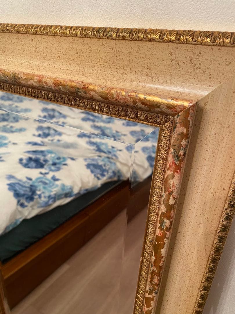 値下げ　イタリアアンティークミラー　美品♡