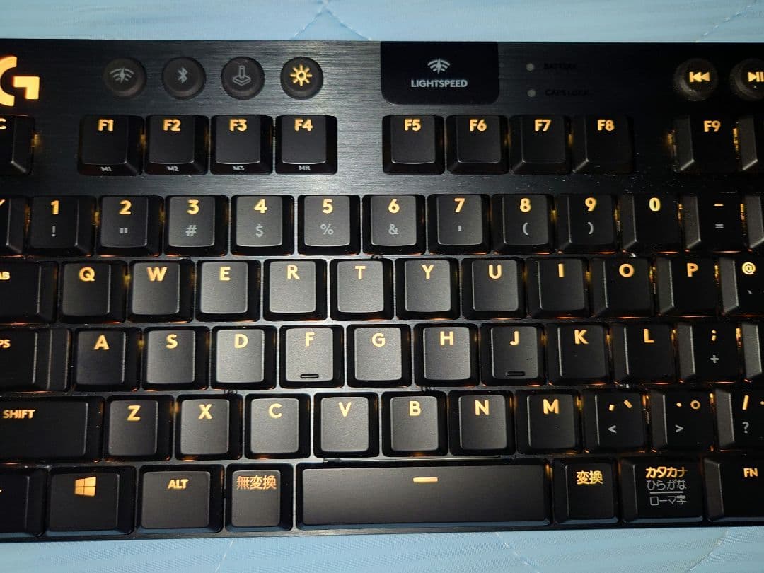 Logicool G913 TKL ワイヤレスキーボード(茶軸)