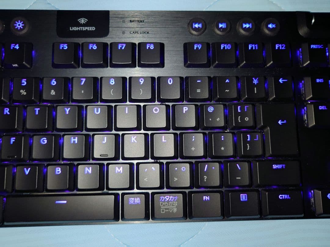 Logicool G913 TKL ワイヤレスキーボード(茶軸)