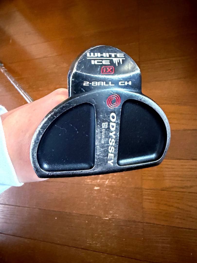 【名器】Odyssey White Ice 2-Ball CH パター35インチ