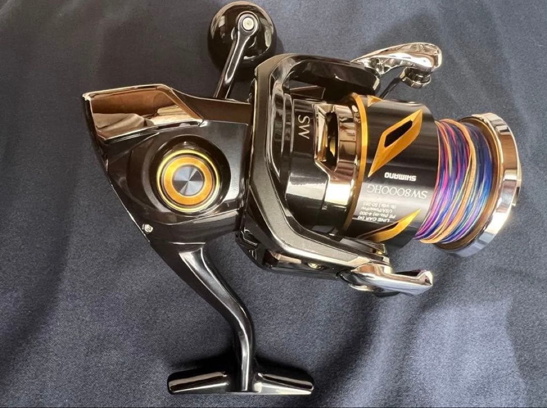 未使用セット販売19ステラ SW 8000HG オーシャンマークスプール