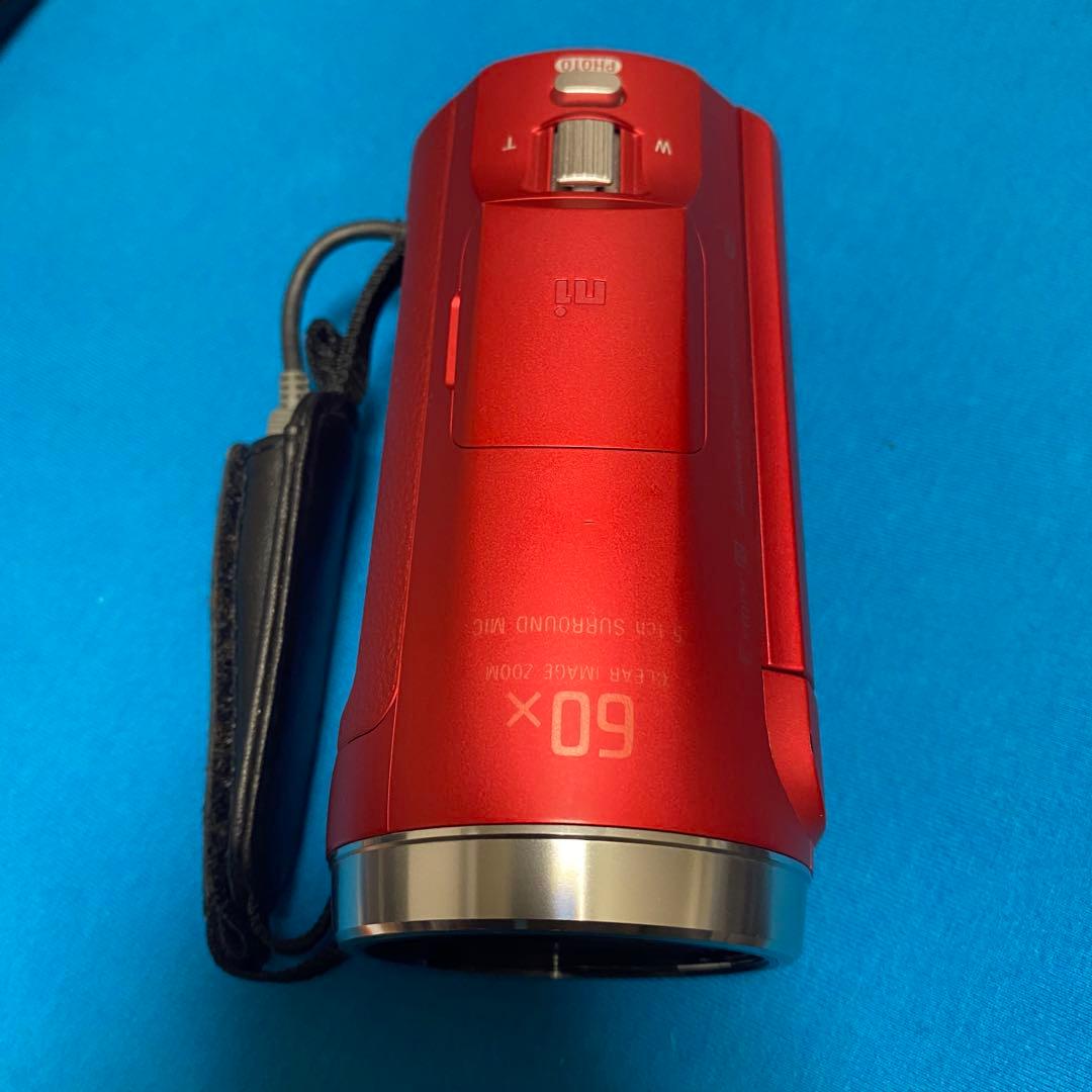 【付属品多数】Sony HDR-CX680 HDビデオカメラ　レッド