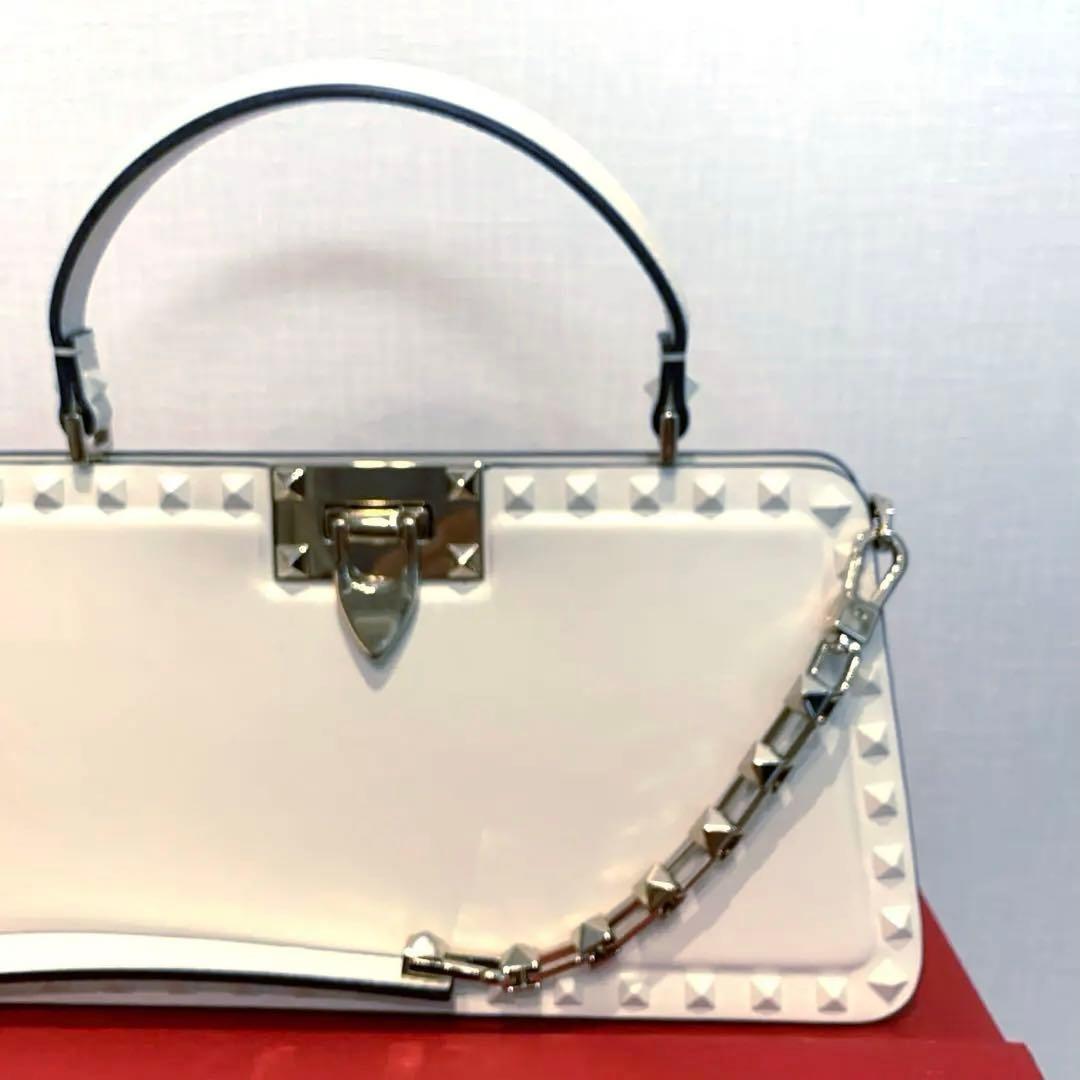 white さま　　ヴァレンティノ ロックスタッズ　トップハンドル