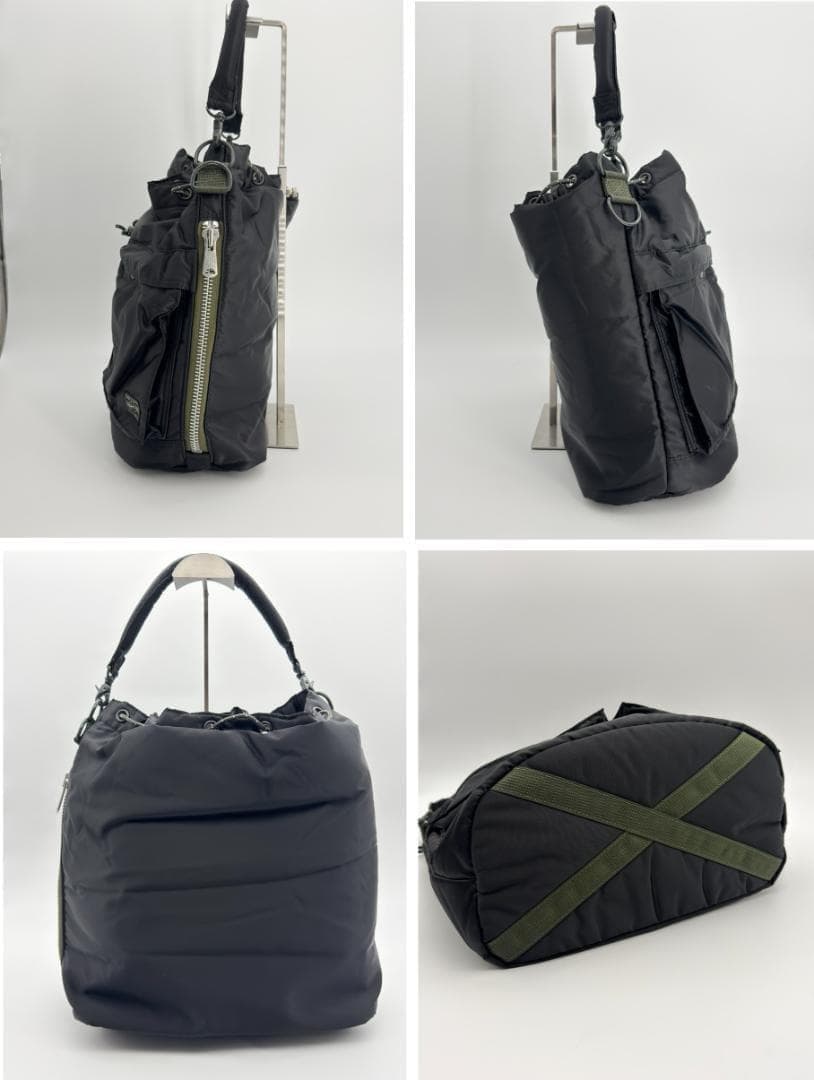 美品✨ポーター PX TANKER 2WAY ツールバッグ (L) 黒 希少
